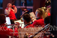 Noworoczny koncert Gminnej Młodzieżowej Orkiestry Dętej