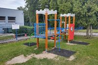 Zmodernizowany plac zabaw przy ul. Szkolnej w Wilkowicach