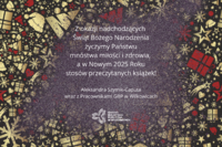 Godziny pracy bibliotek w okresie międzyświątecznym oraz życzenia