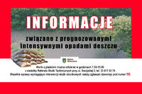 Informacja o odbiorze worków z piaskiem i zgłaszaniu sytuacji kryzysowych