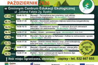 Październik w Gminnym Centrum Edukacji Ekologicznej