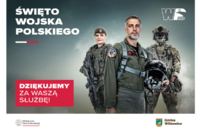 Obchody Święta Wojska Polskiego 2025 - Dziękujemy za Waszą służbę