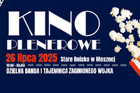 Kino Plenerowe 26 lipca 2025 Stare Boisko w Mesznej