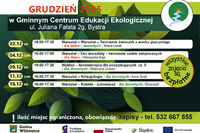 Grudzień w Gminnym Centrum Edukacji Ekologicznej