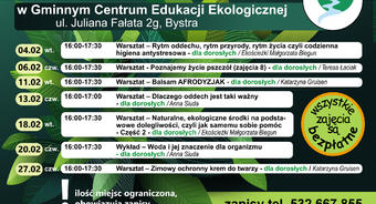Bezpłatne warsztaty w lutym