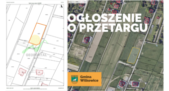 Ogłoszenie I przetargu ustnego nieograniczonego na zbycie nieruchomości gruntowej stanowiącej własność Gminy Wilkowice, oznaczonej jako działka nr 1385/40 położonej w Wilkowicach
