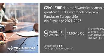 Szkolenie z aplikowania i rozliczania grantów LGD Ziemia Bielska w ramach EFS+