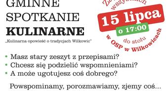 Gminne Spotkanie Kulinarne w Wilkowicach – Zachowajmy Smaki Tradycji