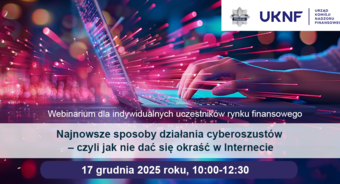 Webinarium o cyberbezpieczeństwie – 17 grudnia 2025 r.